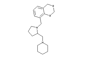 1-[[1-(4H-1,3-benzodioxin-8-ylmethyl)pyrrolidin-2-yl]methyl]piperidine