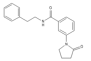 3-(2-ketopyrrolidino)-N-phenethyl-benzamide