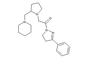 1-(3-phenyl-2-pyrazolin-1-yl)-2-[2-(piperidinomethyl)pyrrolidino]ethanone