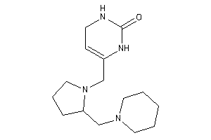 6-[[2-(piperidinomethyl)pyrrolidino]methyl]-3,4-dihydro-1H-pyrimidin-2-one