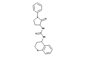 1-(2-keto-1-phenyl-pyrrolidin-3-yl)-3-thiochroman-4-yl-urea