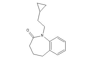 Image of 1-(2-cyclopropylethyl)-4,5-dihydro-3H-1-benzazepin-2-one