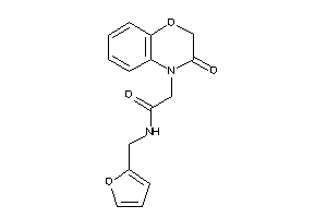 N-(2-furfuryl)-2-(3-keto-1,4-benzoxazin-4-yl)acetamide