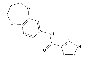 N-(3,4-dihydro-2H-1,5-benzodioxepin-7-yl)-1H-pyrazole-3-carboxamide