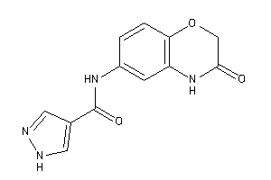 N-(3-keto-4H-1,4-benzoxazin-6-yl)-1H-pyrazole-4-carboxamide