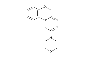 4-(2-keto-2-morpholino-ethyl)-1,4-benzoxazin-3-one