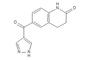 6-(1H-pyrazole-4-carbonyl)-3,4-dihydrocarbostyril