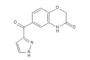 6-(1H-pyrazole-3-carbonyl)-4H-1,4-benzoxazin-3-one