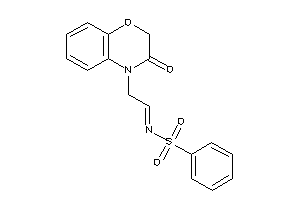 N-[2-(3-keto-1,4-benzoxazin-4-yl)ethylidene]benzenesulfonamide