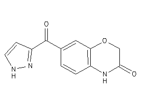 7-(1H-pyrazole-3-carbonyl)-4H-1,4-benzoxazin-3-one