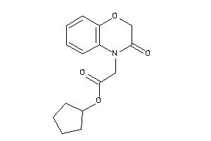 2-(3-keto-1,4-benzoxazin-4-yl)acetic Acid Cyclopentyl Ester