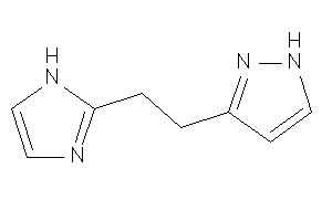 2-[2-(1H-pyrazol-3-yl)ethyl]-1H-imidazole