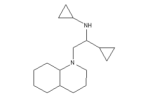 [2-(3,4,4a,5,6,7,8,8a-octahydro-2H-quinolin-1-yl)-1-cyclopropyl-ethyl]-cyclopropyl-amine