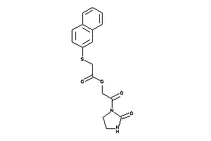 Image of 2-(2-naphthylthio)acetic Acid [2-keto-2-(2-ketoimidazolidin-1-yl)ethyl] Ester
