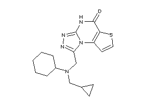 [cyclohexyl(cyclopropylmethyl)amino]methylBLAHone