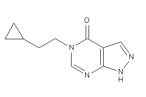 5-(2-cyclopropylethyl)-1H-pyrazolo[3,4-d]pyrimidin-4-one