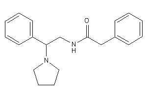 2-phenyl-N-(2-phenyl-2-pyrrolidino-ethyl)acetamide