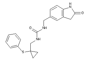 1-[(2-ketoindolin-5-yl)methyl]-3-[[1-(phenylthio)cyclopropyl]methyl]urea