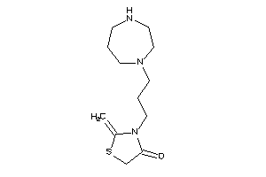 3-[3-(1,4-diazepan-1-yl)propyl]-2-methylene-thiazolidin-4-one