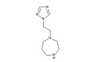 1-[2-(1,2,4-triazol-1-yl)ethyl]-1,4-diazepane