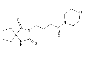 3-(4-keto-4-piperazino-butyl)-1,3-diazaspiro[4.4]nonane-2,4-quinone