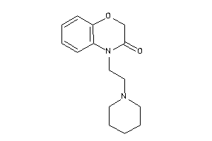 4-(2-piperidinoethyl)-1,4-benzoxazin-3-one