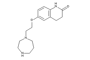 6-[2-(1,4-diazepan-1-yl)ethoxy]-3,4-dihydrocarbostyril