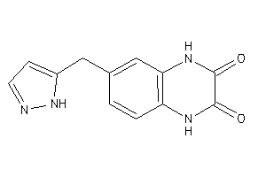 Image of 6-(1H-pyrazol-5-ylmethyl)-1,4-dihydroquinoxaline-2,3-quinone
