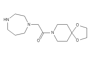 2-(1,4-diazepan-1-yl)-1-(1,4-dioxa-8-azaspiro[4.5]decan-8-yl)ethanone