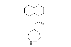 1-(2,3,4a,5,6,7,8,8a-octahydrobenzo[b][1,4]oxazin-4-yl)-2-(1,4-diazepan-1-yl)ethanone