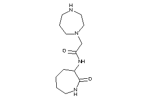 2-(1,4-diazepan-1-yl)-N-(2-ketoazepan-3-yl)acetamide