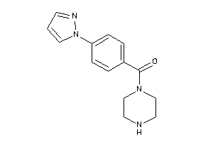 Piperazino-(4-pyrazol-1-ylphenyl)methanone