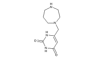 6-(1,4-diazepan-1-ylmethyl)uracil