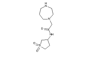 2-(1,4-diazepan-1-yl)-N-(1,1-diketothiolan-3-yl)acetamide