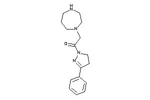 2-(1,4-diazepan-1-yl)-1-(3-phenyl-2-pyrazolin-1-yl)ethanone