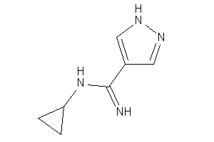 N-cyclopropyl-1H-pyrazole-4-carboxamidine