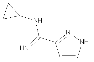 N-cyclopropyl-1H-pyrazole-3-carboxamidine