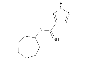 N-cycloheptyl-1H-pyrazole-4-carboxamidine