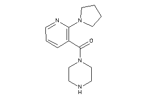 Piperazino-(2-pyrrolidino-3-pyridyl)methanone