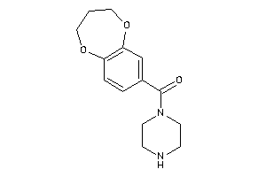 3,4-dihydro-2H-1,5-benzodioxepin-7-yl(piperazino)methanone