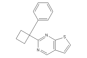 2-(1-phenylcyclobutyl)thieno[2,3-d]pyrimidine