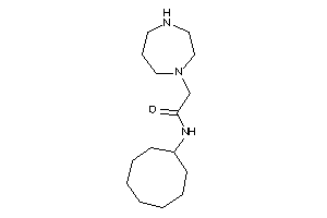 N-cyclooctyl-2-(1,4-diazepan-1-yl)acetamide