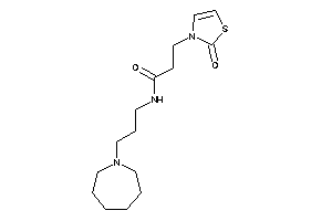 N-[3-(azepan-1-yl)propyl]-3-(2-keto-4-thiazolin-3-yl)propionamide