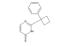 2-(1-phenylcyclobutyl)-1H-pyrimidin-6-one