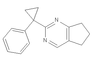 2-(1-phenylcyclopropyl)-6,7-dihydro-5H-cyclopenta[d]pyrimidine
