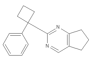 Image of 2-(1-phenylcyclobutyl)-6,7-dihydro-5H-cyclopenta[d]pyrimidine