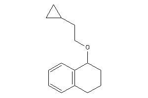 Image of 1-(2-cyclopropylethoxy)tetralin