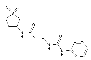 N-(1,1-diketothiolan-3-yl)-3-(phenylcarbamoylamino)propionamide