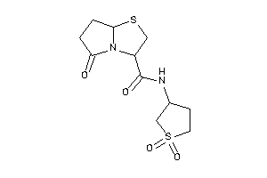 N-(1,1-diketothiolan-3-yl)-5-keto-3,6,7,7a-tetrahydro-2H-pyrrolo[2,1-b]thiazole-3-carboxamide