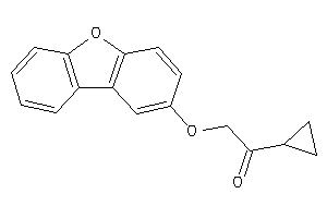 1-cyclopropyl-2-dibenzofuran-2-yloxy-ethanone